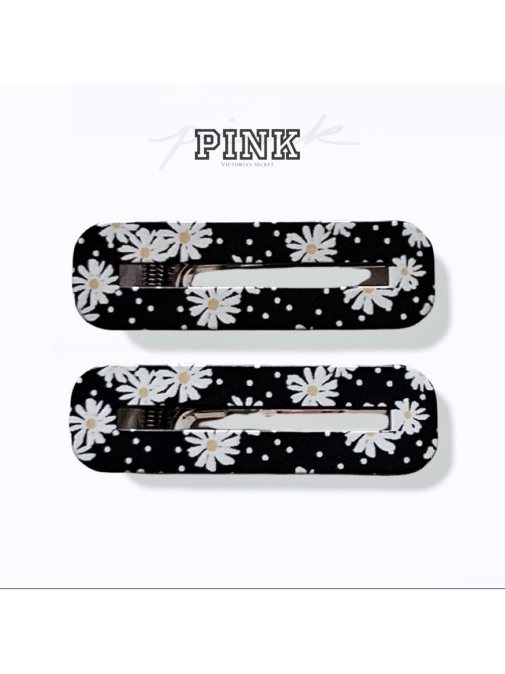 VS PINK Hair Clips